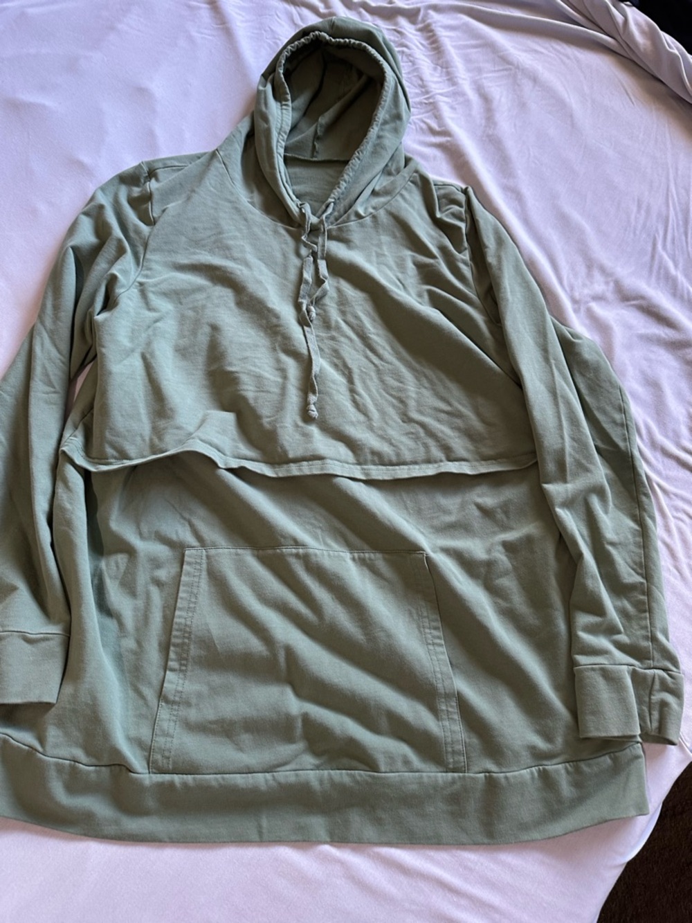 Latched Mama Sage Green Pullover Hoodie XL